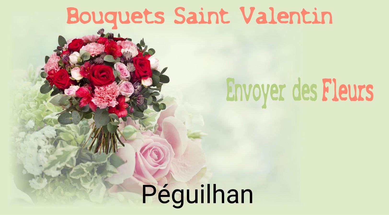 Roses de Saint-Valentin livrées à Péguilhan